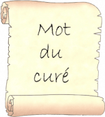 Mot du père Franz - Du 16 avril au 01 mai 2022
